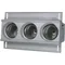 Portafusibles triple para carril EZN 25/3