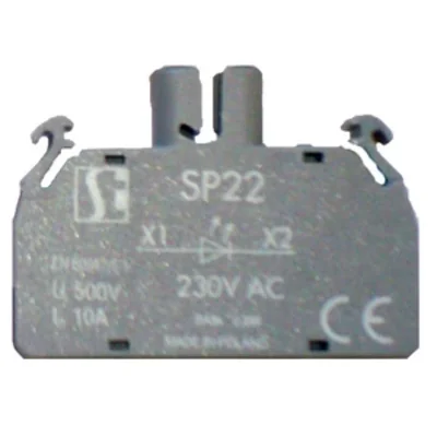 PORTALAMPADA BA9S (SENZA SORGENTE LUMINOSA) STANDARD - LED 230VAC BA9S SP22-1435\R05
