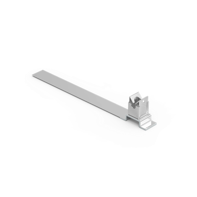Portapiastrelle universale a nastro, basso, 400x25x44mm