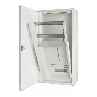 Porte en plastique blanc avec serrure, BCZ-A-GWS-1/13