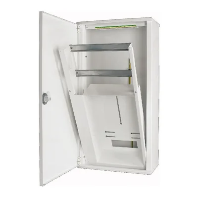 Porte en plastique blanc avec serrure, BCZ-A-GWS-1/13