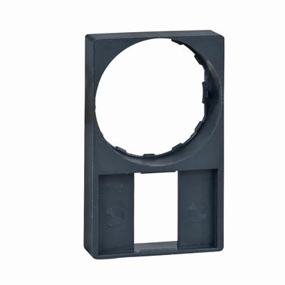 Porte-étiquette 30 x 50 mm - sans étiquette - pour bloc - dia. 22mm, tête ronde