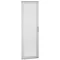 Porte profilée transparente, hauteur 1900