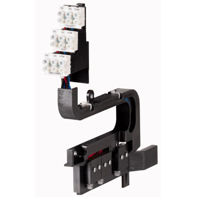 Position sensing contact for withdrawable units