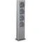 Poste de aluminio plateado MOSER 4GS VARIO 3/3