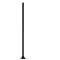 Poteau de jardin ondulé renforcé Sop 2100 KW noir
