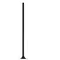Poteau de jardin ondulé renforcé Sop 2100 KW noir