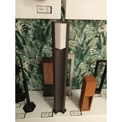 Poteau de jardin SUEZ 110 cm anthracite