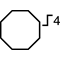 Potentialfreier Tastereingang. 4-fach Unterputz