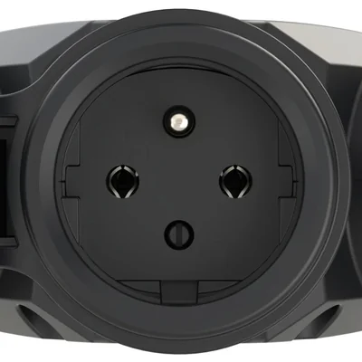 Потрійна розетка Taurus2 зі штифтом та вилкою IP54