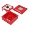 Poussoir encastrable à déclenchement automatique 2 contacts NF + signalisation LED 24V DC