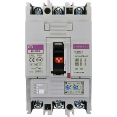 Power circuit breaker 3P, 25kA EB2 125/3L 100A 3p