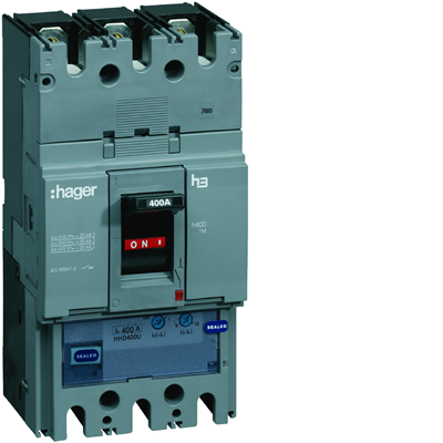 Power circuit breaker h400 3P 25kA 400A TM