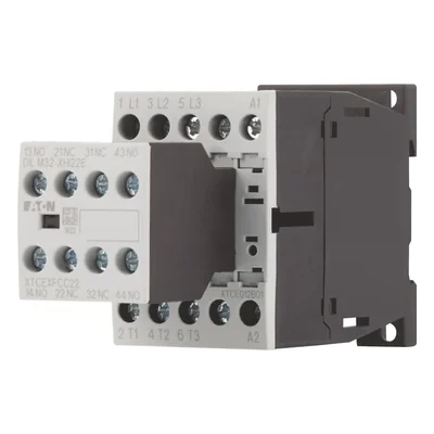 Power Contactor, 12A, 2Z 2R, DILM12-22(230V50HZ,240V60HZ)