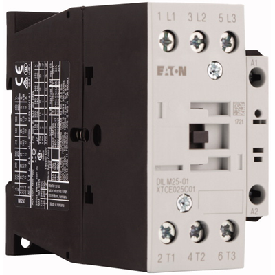 Power Contactor, 25A, 0Z 1R, DILM25-01(400V50HZ,440V60HZ)