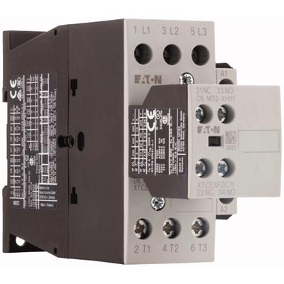 Power Contactor, 25A, 1NC 0R, DILM25-21(230V50HZ,240V60HZ)