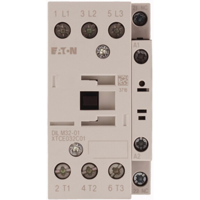 Power contactor, 32A, 0Z 1R, DILM32-01(24V50/60HZ)