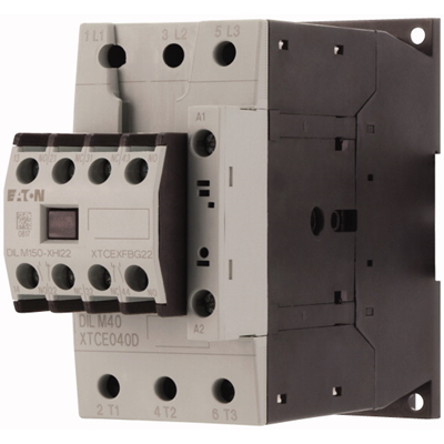 Power Contactor, 40A, 2NC 2NC, DILM40-22(RDC24)