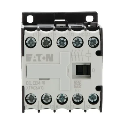 Power contactor, 6.6A, 1Z, DILEEM-10-G(24VDC)