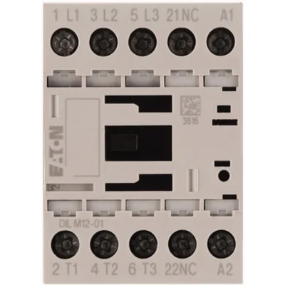 Power contactor, DILM12-01, 12A, 0Z 1R