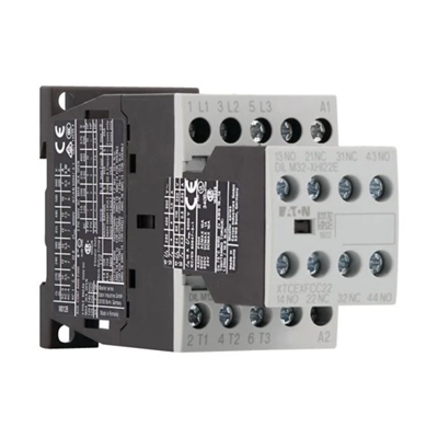 Power Contactor, DILM12-22(24VDC), 12A, 2NC 2NC