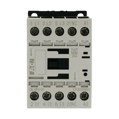 Power contactor, DILM15-01, 15, 5A, 0Z 1R
