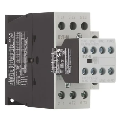Power Contactor, DILM17-22(RDC24), 17A, 2NC 2NC