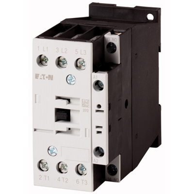 Power contactor, DILM25-10, 25A, 1NC 0R