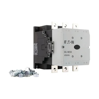 Power contactor, DILM250/22, 250A, 2NO 2NC