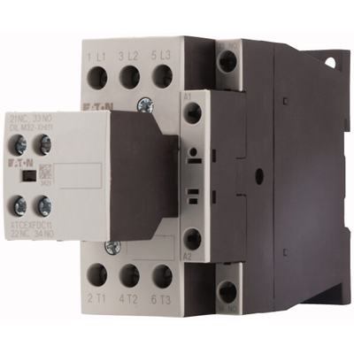 Power contactor, DILM32-21, 32A, 2NO 1NC