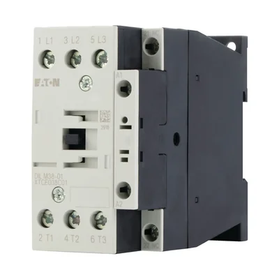Power contactor, DILM38-01(110V50HZ,120V60HZ), 38A, 3b+1ZR