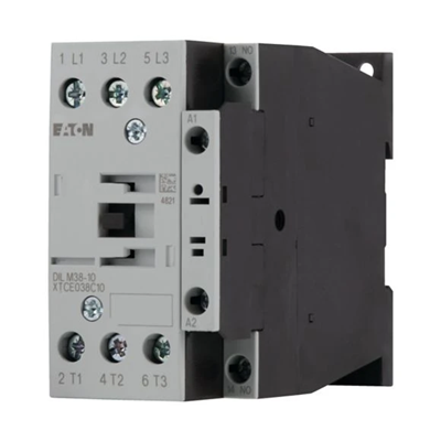 Power contactor, DILM38-10(190V50HZ,220V60HZ), 38A, 3b+1ZZ