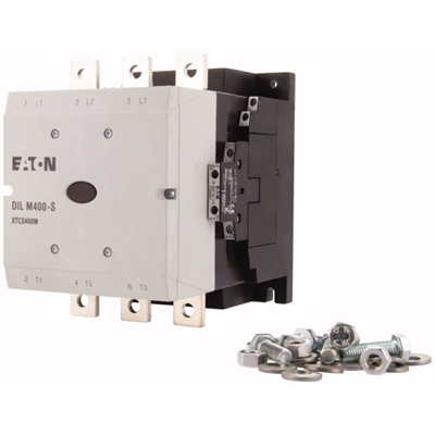 Power Contactor, DILM400-S/22, 400A, 2NC 2NC