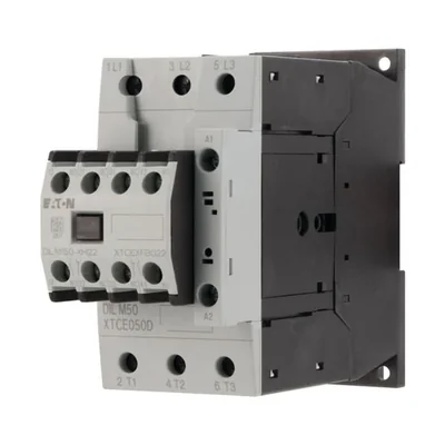 Power contactor, DILM50, 50A, 2NO 2NC