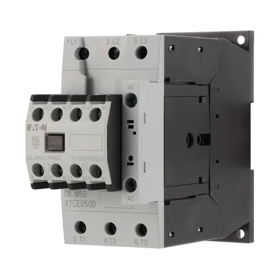 Power contactor, DILM50, 50A, 2NO 2NC