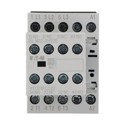 Power contactor, DILM7-22(24VDC), 7A, 2NC 2NC