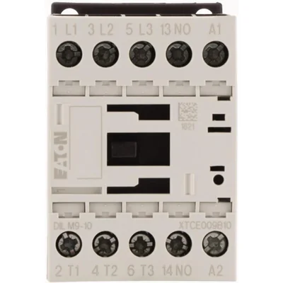 Power contactor, DILM9-10, 9A, 1NO 0R
