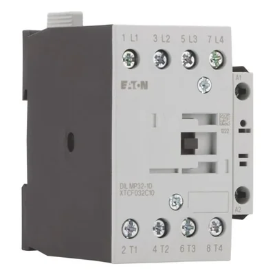 Power contactor, DILMP32-10(230V50HZ,240V60HZ), 32A, 4b+1ZZ