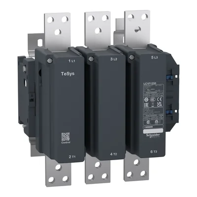 Power contactor TeSys F AC1 1250A 3P coil 220VDC