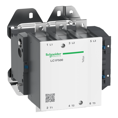 Power contactor TeSys F AC3 500A 3P 1NO 1NC coil 110VAC