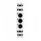Power indicator protected by 3x230/400V AC 6A fuses