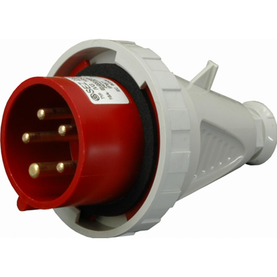 Power plug 16A 5p IP67