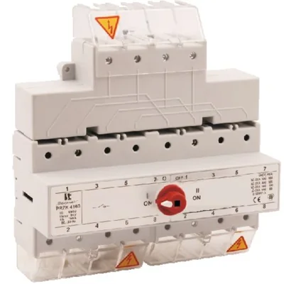 POWER SOURCE SWITCH 3 POLE+N (DISCONNECTED TO EXTERNAL KNOB PRZK-4160N\W01