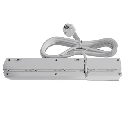 Power strip with fuse and surge protection professional 5 sockets length 1.5m 10A 230V 2300W gray