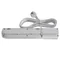 Power strip with fuse and surge protection professional 5 sockets length 1.5m 10A 230V 2300W gray