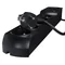 Power strip with fuse and surge protection professional 5 sockets length 3m 10A 230V 2300W black