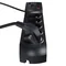 Power strip with fuse and surge protection professional 5 sockets length 3m 10A 230V 2300W black
