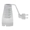 Power strip with fuse and surge protection professional 5 sockets length 3m 10A 230V 2300W gray
