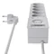 Power strip with fuse and surge protection professional 5 sockets length 3m 10A 230V 2300W gray