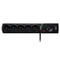 Power strip with fuse and surge protection professional 5 sockets length 5m 10A 230V 2300W black